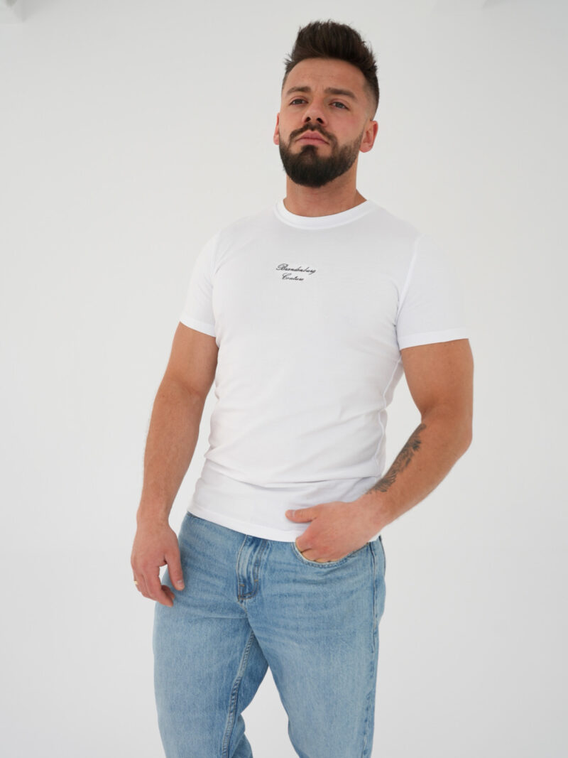 T-SHIRT MĘSKI BG TORRENT | BIAŁY