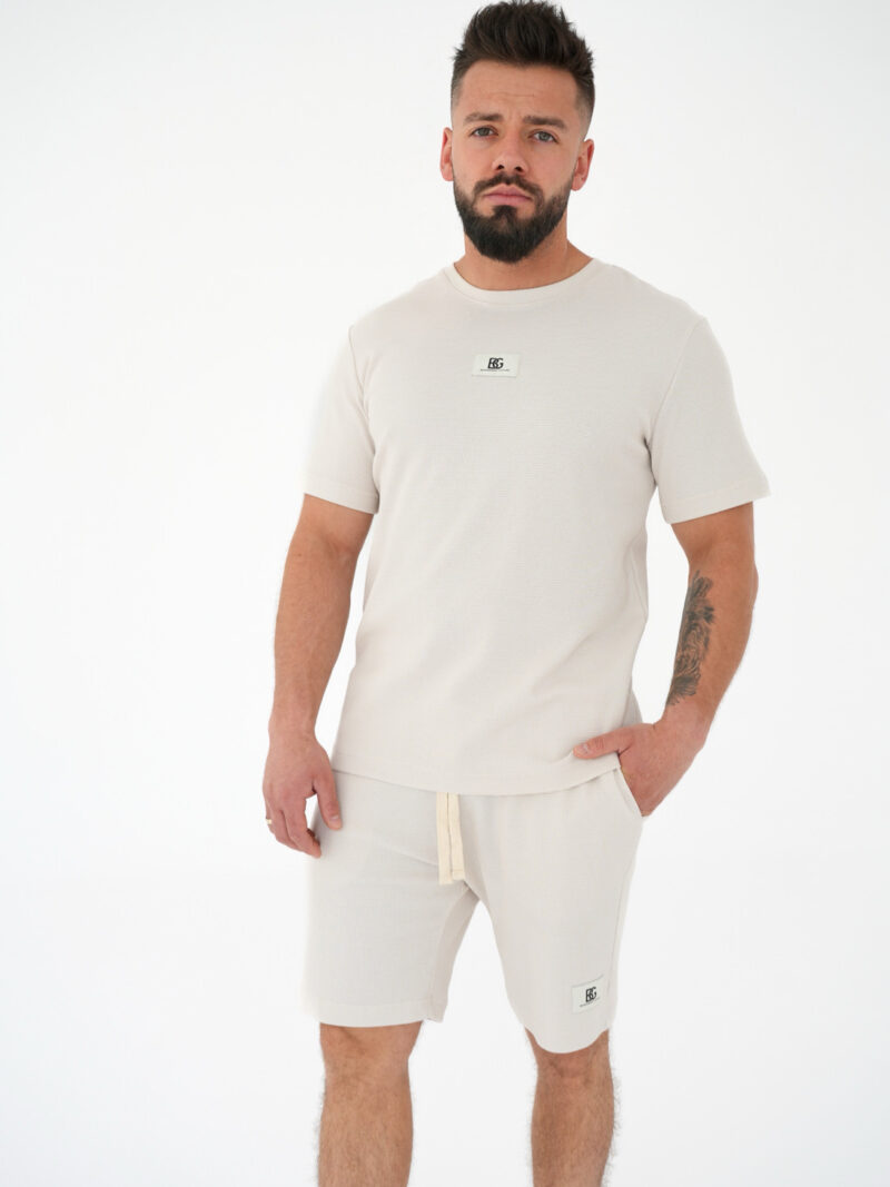 T-SHIRT MĘSKI BG BREEZE | BEŻ