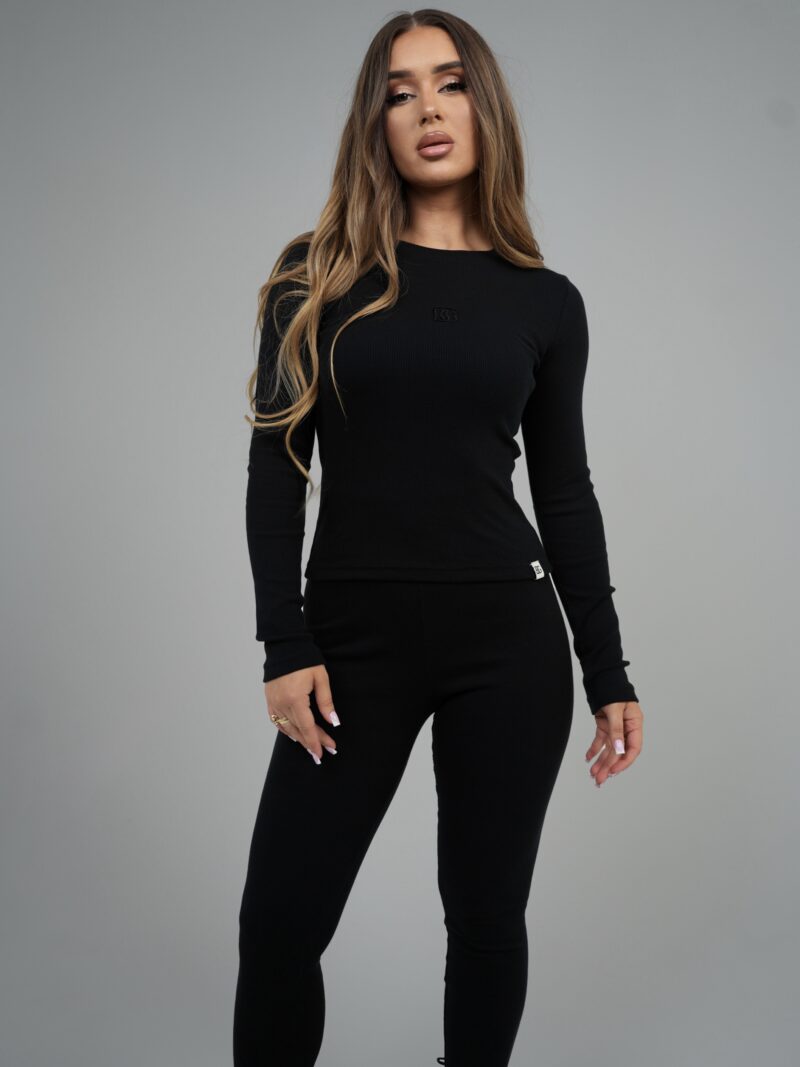 BLUZKA DAMSKA BG TRACE | CZARNY