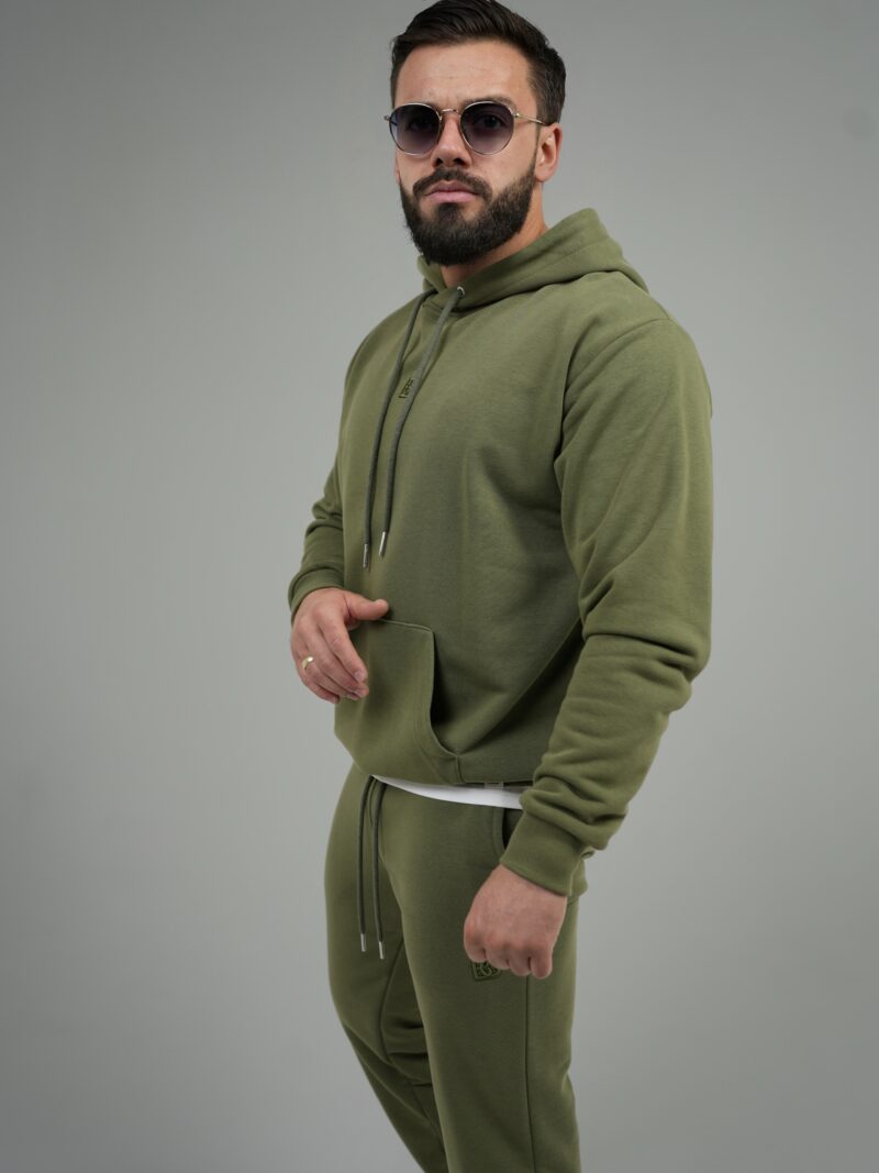 BLUZA MĘSKA BG LAYER | OLIWKA
