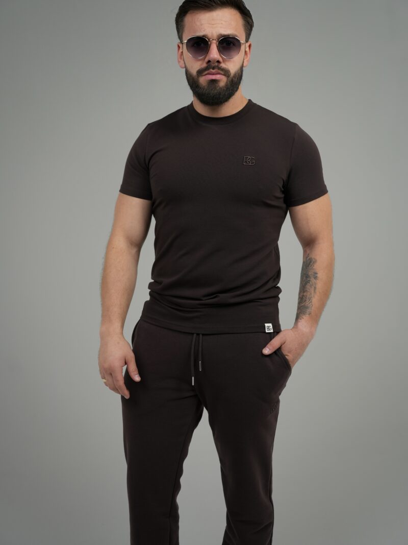 T-SHIRT MĘSKI BG FORM | GORZKA CZEKOLADA