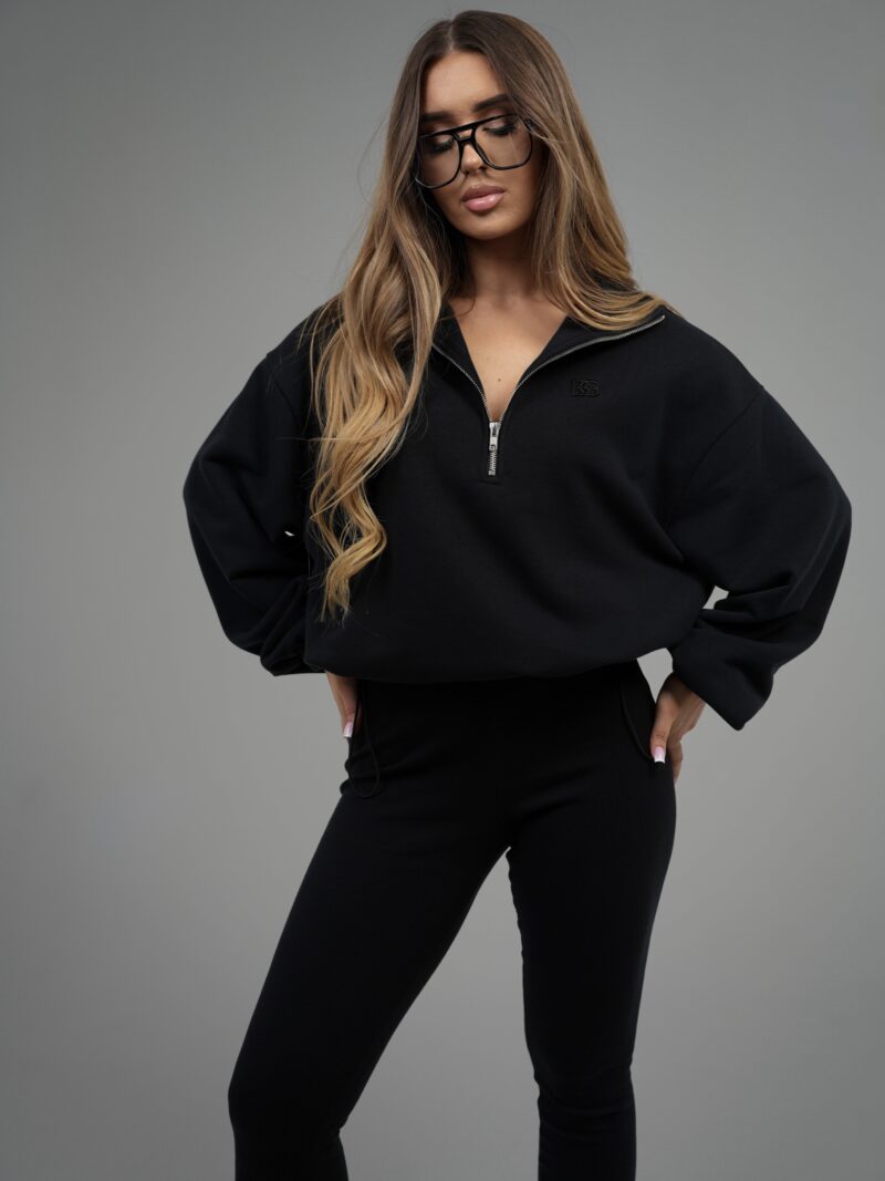 BLUZA DAMSKA BG PIVOT | CZARNY