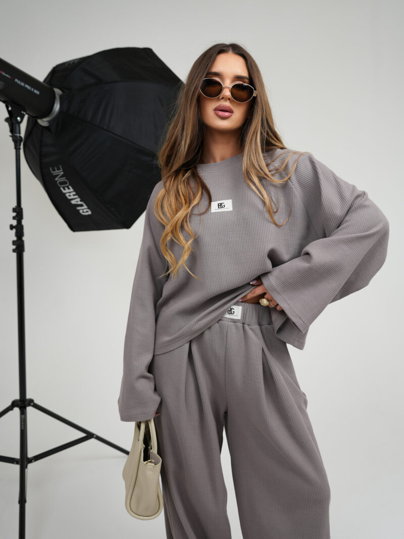 T-SHIRT LONGSLEEVE DAMSKI BG CROP | FANGO